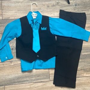 Four piece suit